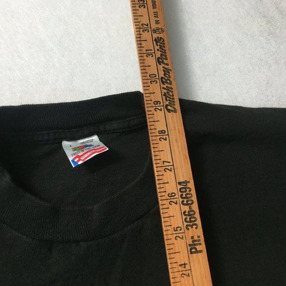 #CC Fruit loom single stitch Hp Hewlett Packard T-Shirt Men's L Think Again - Picture 2 of 12